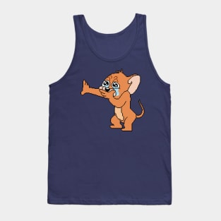 SAD MOUSE PIXELART Tank Top